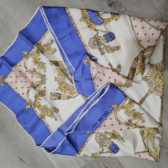 Celine Silk Scarf - Picture 5 of 6
